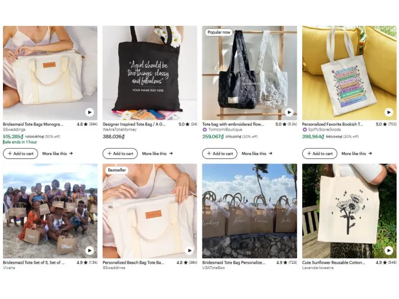 Top 5 best-selling POD products on Etsy